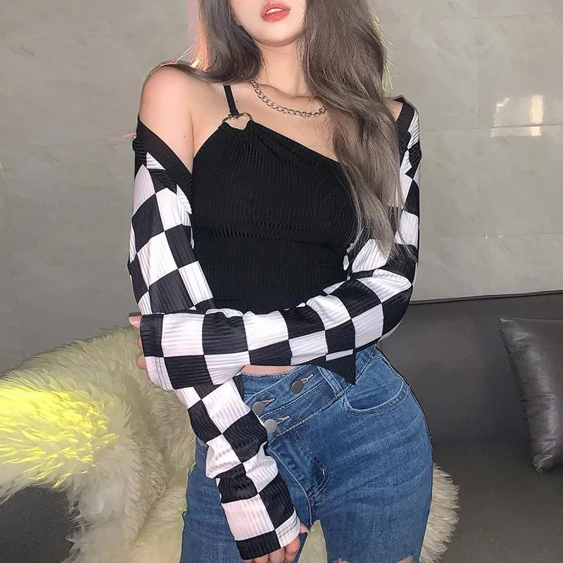 Race 'Em All Crop Top sold by Empty Soda