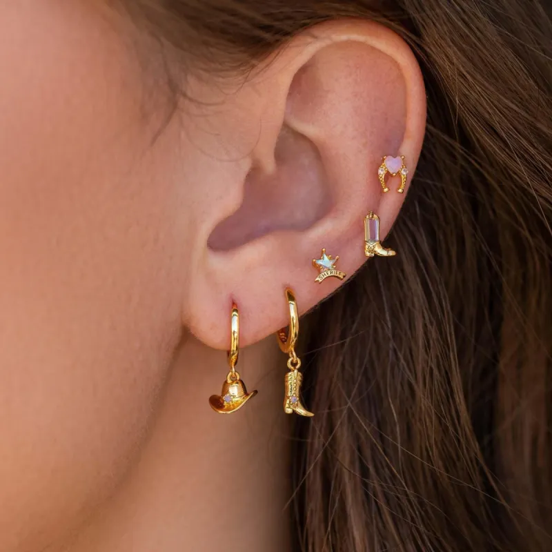 Cow Girl Earring sold by Empty Soda