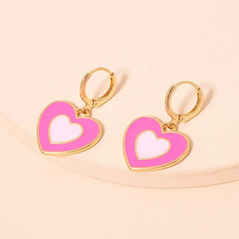 Hearts In Hearts Groove Earrings sold by Empty Soda