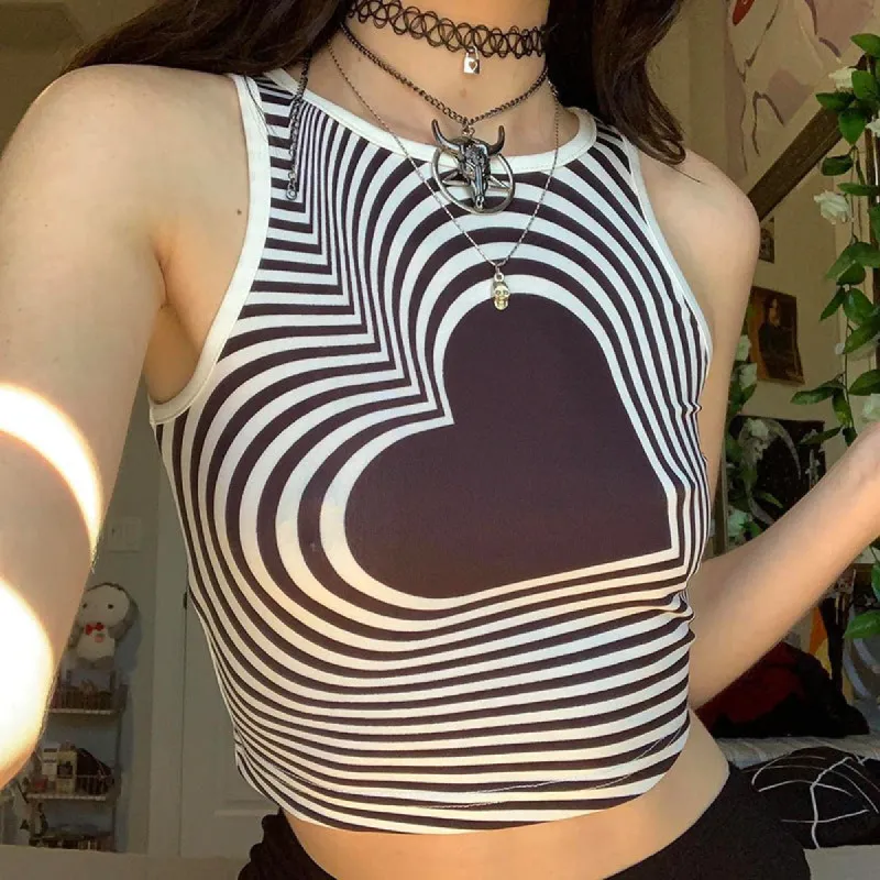 Love Lost Crop Top sold by Empty Soda