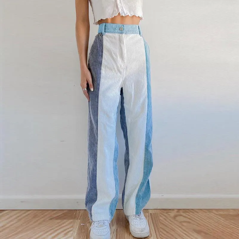 Blue Without U Corduroy Pants sold by Empty Soda product image thumbnail 2