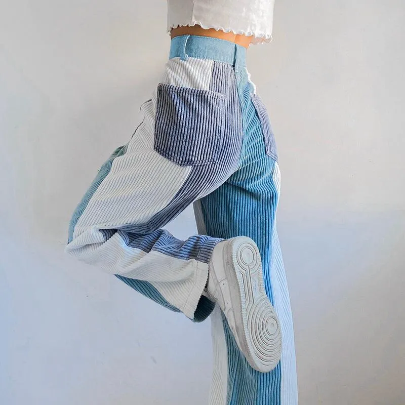 Blue Without U Corduroy Pants sold by Empty Soda product image thumbnail 4