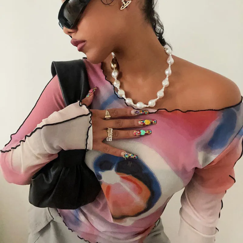 Disco Bliss Crop Top made by Empty Soda