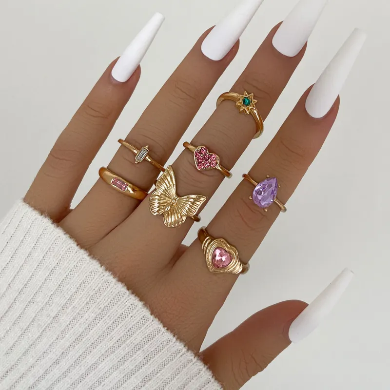 In Love With It All Ring Set sold by Empty Soda