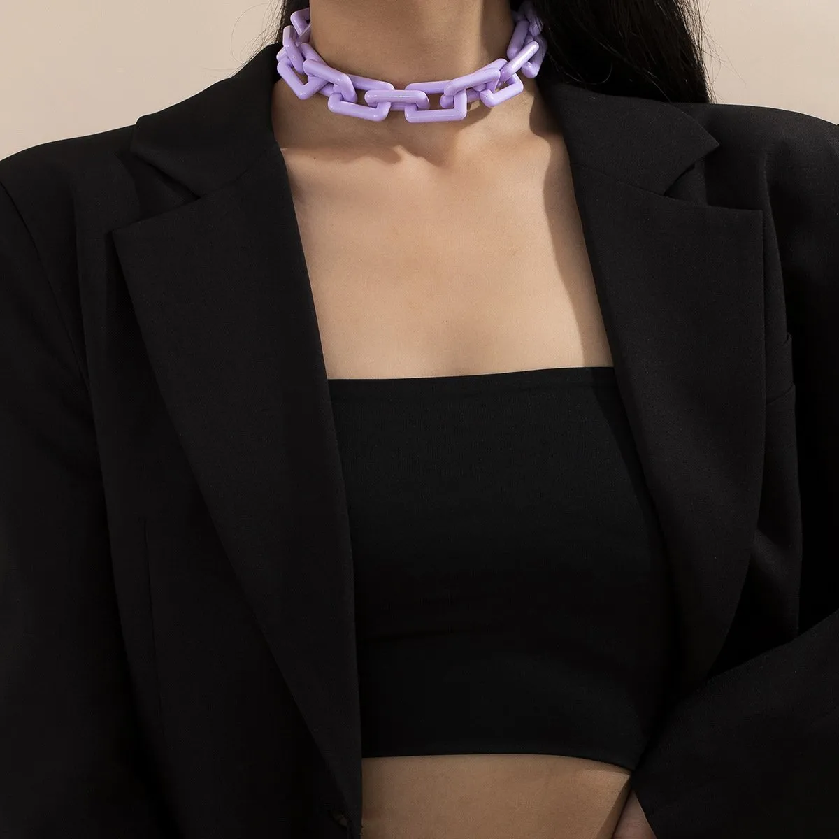 Charming In Chains Choker Necklace sold by Empty Soda product image thumbnail 2