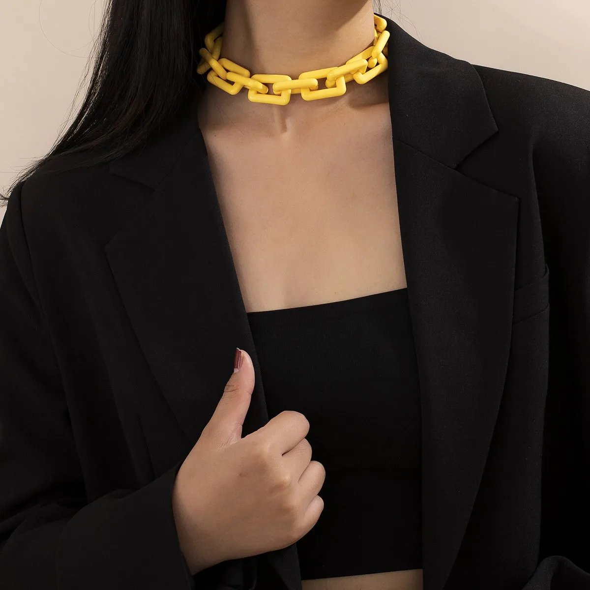 Charming In Chains Choker Necklace sold by Empty Soda product image thumbnail 5