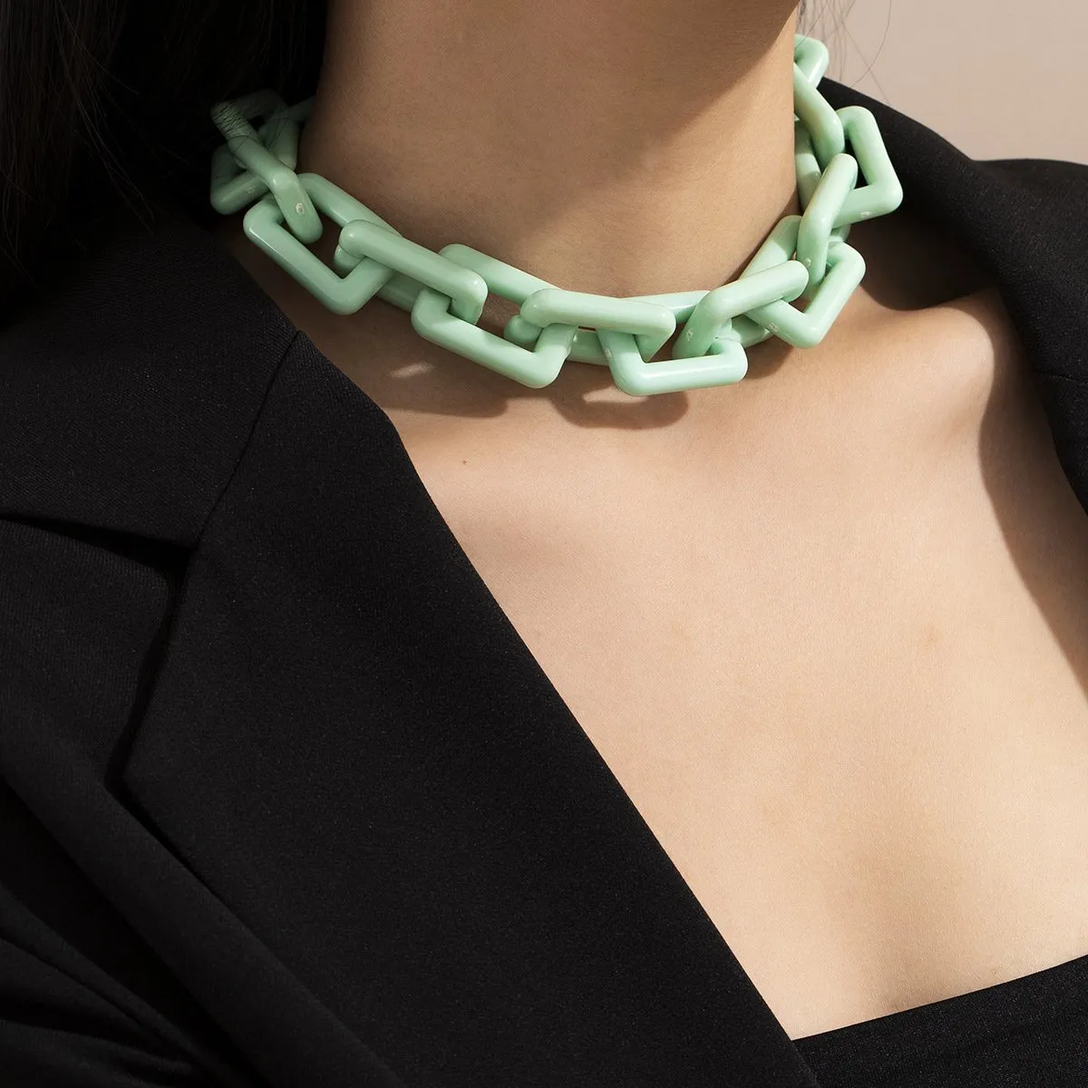Charming In Chains Choker Necklace sold by Empty Soda product image thumbnail 4