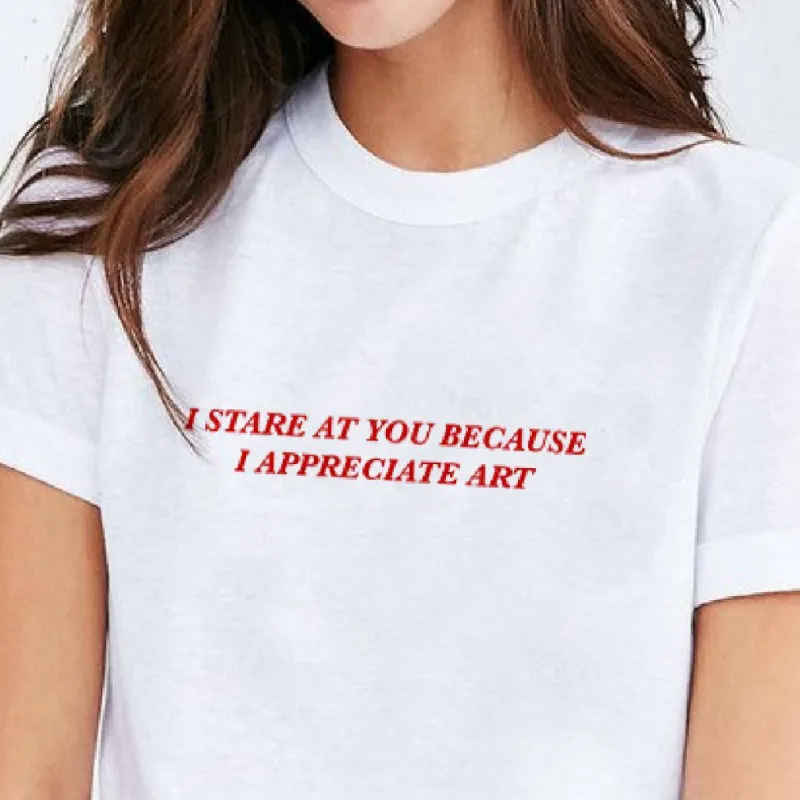 Why I Stare Tee sold by Empty Soda