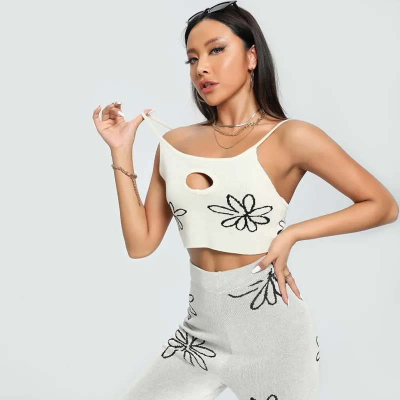 Daisy Double Take Crop Top sold by Empty Soda