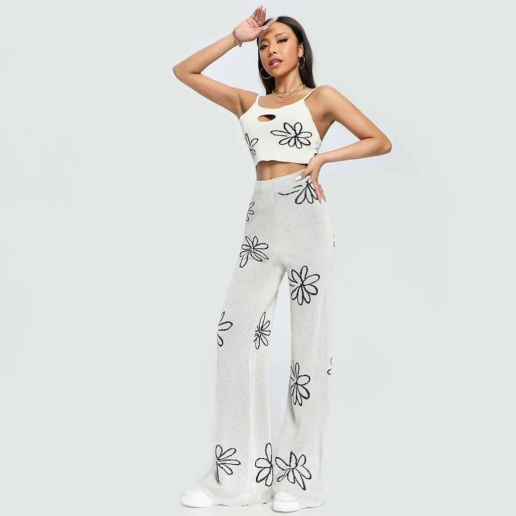 Daisy Double Take Crop Top sold by Empty Soda product image thumbnail 4