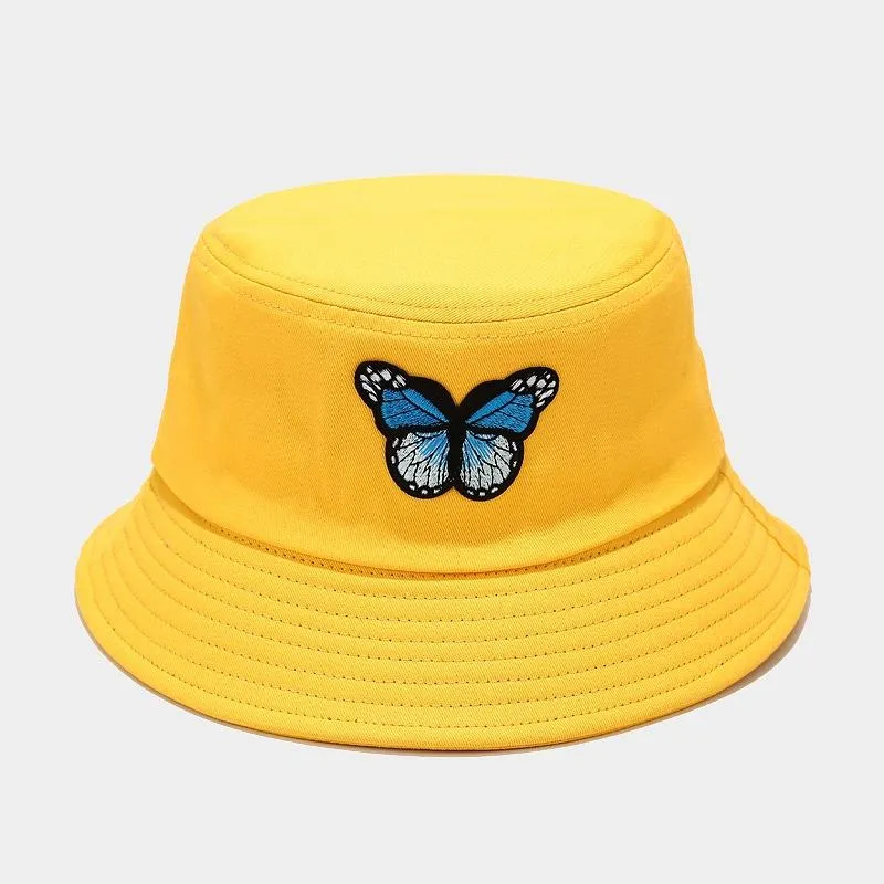 Butterflies On My Mind Bucket Hat sold by Empty Soda product image thumbnail 4