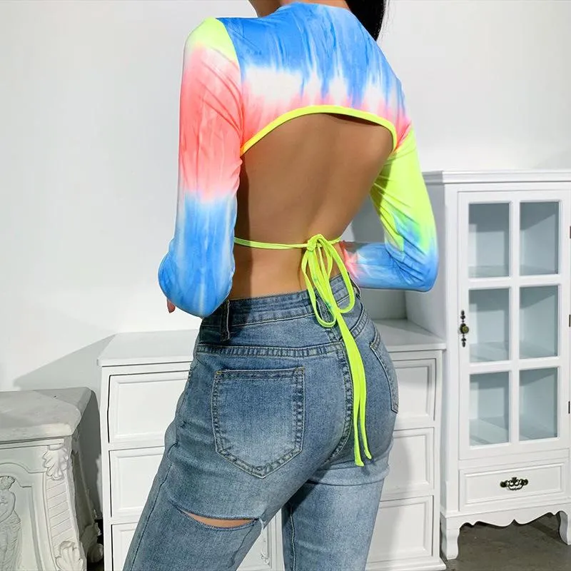 Electric Dreams Crop Top sold by Empty Soda product image thumbnail 5