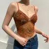 Love Me Or Leaf Me Lace Crop Top sold by Empty Soda