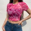 Mixed Emotions Mesh Crop Top sold by Empty Soda