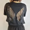 Spread My Wings Crop Top sold by Empty Soda