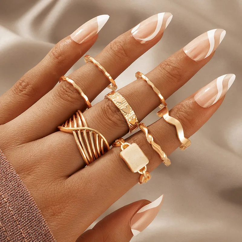 Bohemian Babe Ring Set sold by Empty Soda