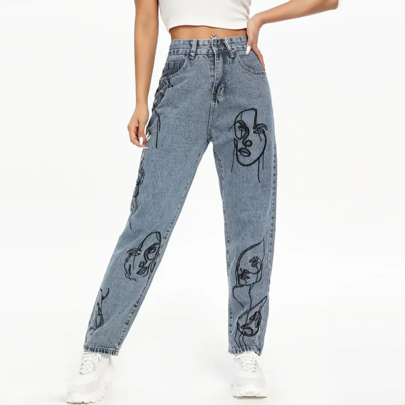 Not Just A Pretty Face Jeans sold by Empty Soda