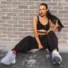 Lennon Steampunk Buckled High Waisted Cargo Pants sold by Empty Soda