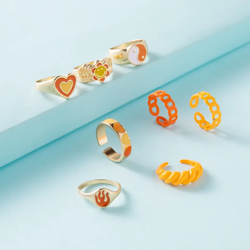 Tangy Vibez Ring Set sold by Empty Soda