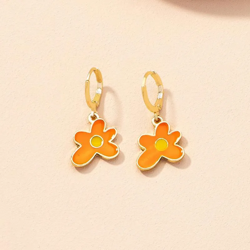 Artsy Daisy Earrings sold by Empty Soda