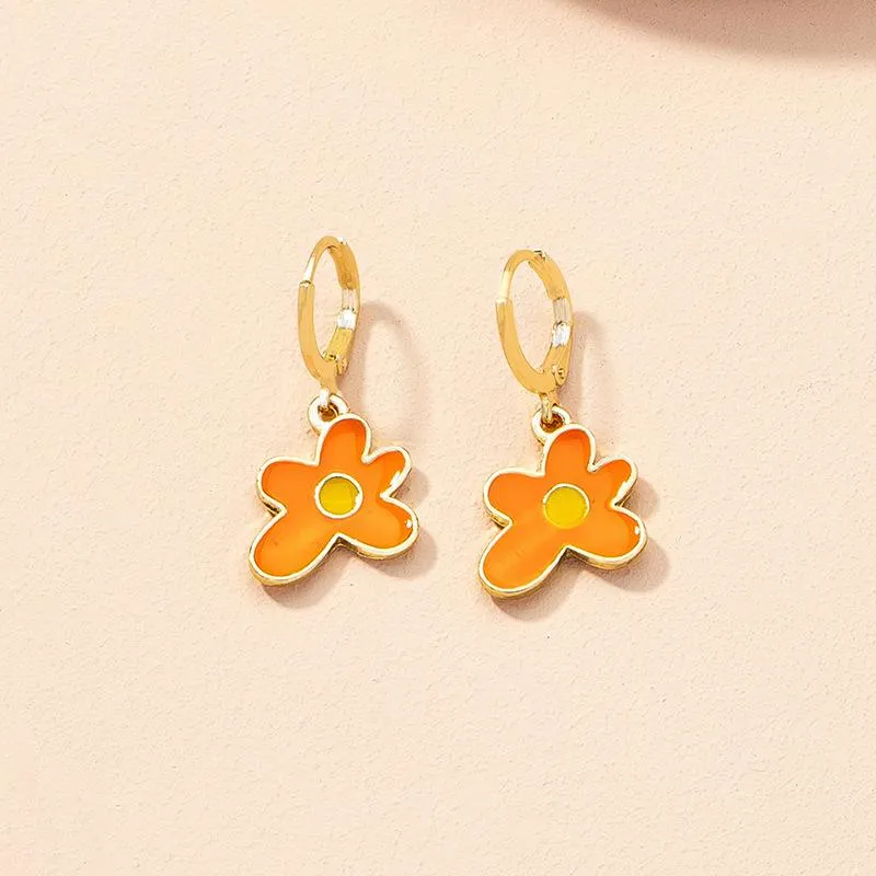 Artsy Daisy Earrings sold by Empty Soda