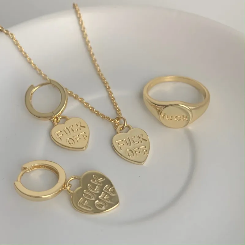 F*ck Off Necklace sold by Empty Soda