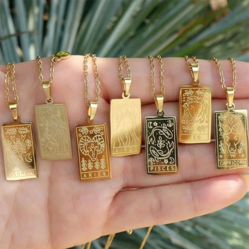 What's Your Sign Necklace sold by Empty Soda