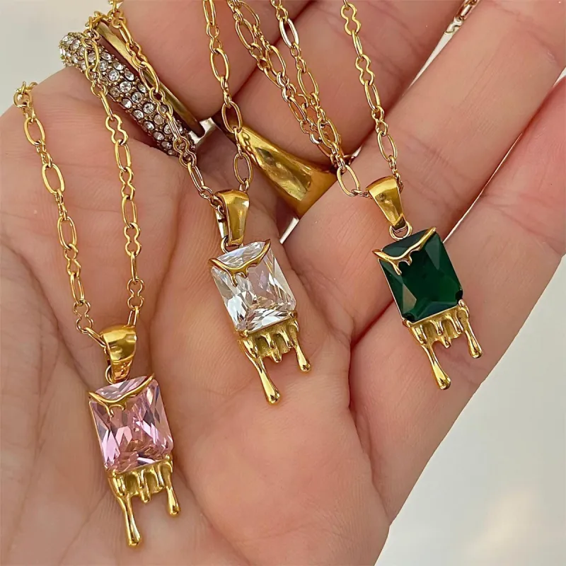 Drippin' In Happiness Necklace sold by Empty Soda