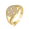 Bring The Bling Smiley Ring sold by Empty Soda