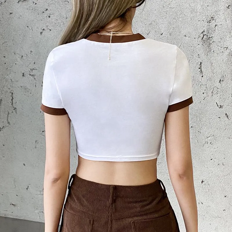 Kaleidoscope Love Crop Top sold by Empty Soda product image thumbnail 5