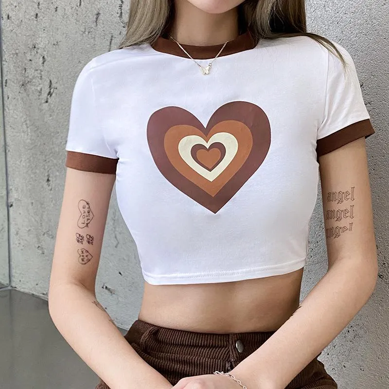 Kaleidoscope Love Crop Top sold by Empty Soda product image thumbnail 2
