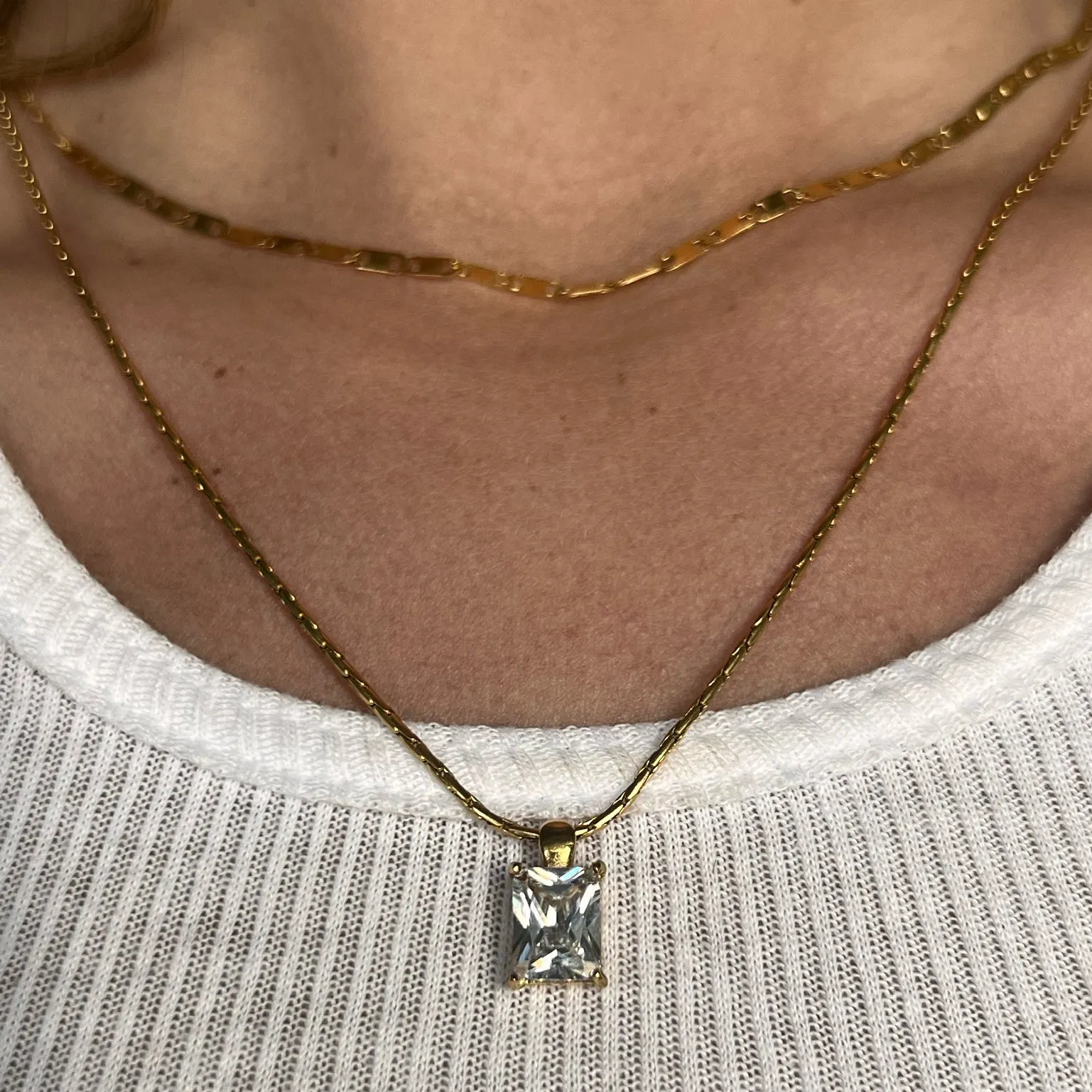 Gimme Diamonds Babe Necklace sold by Empty Soda product image thumbnail 2