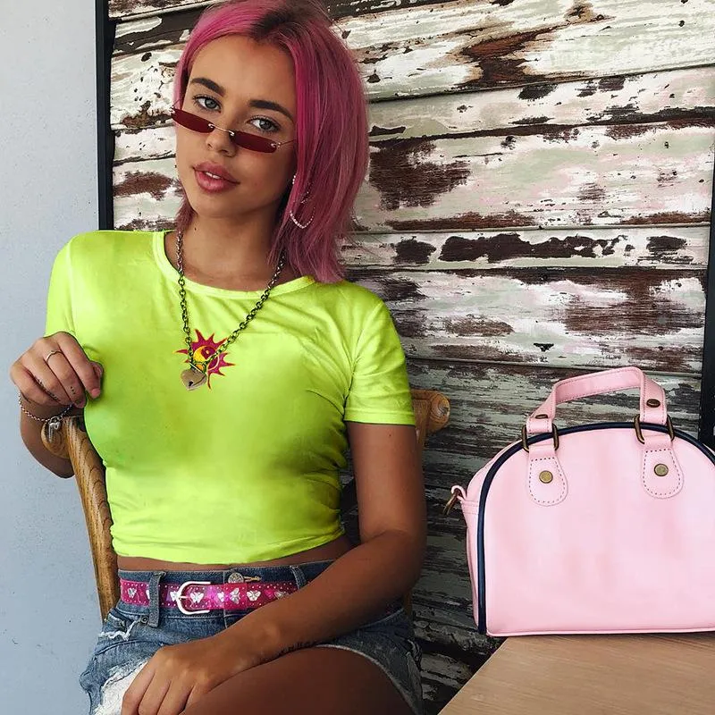 Yin To My Yang Sun Embroidered Cami Tee sold by Empty Soda product image thumbnail 3