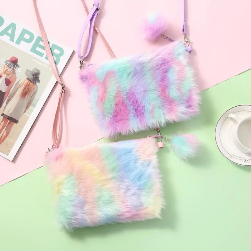 Lighten The Mood Furry Purse sold by Empty Soda