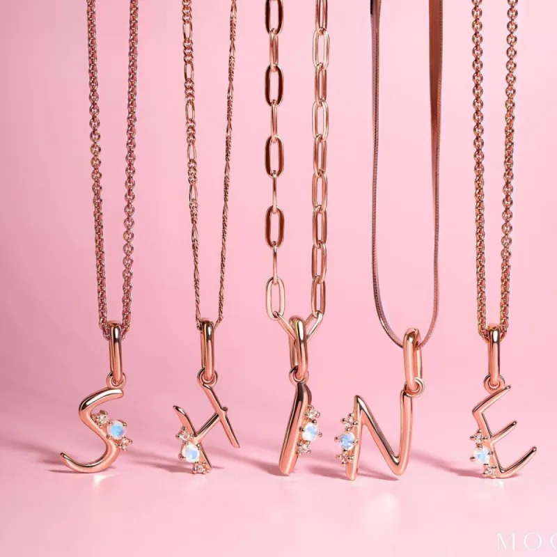 Taking Names Letter Necklace sold by Empty Soda