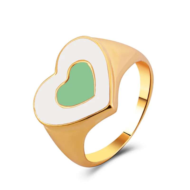 Hearts In Heart Groove Ring sold by Empty Soda