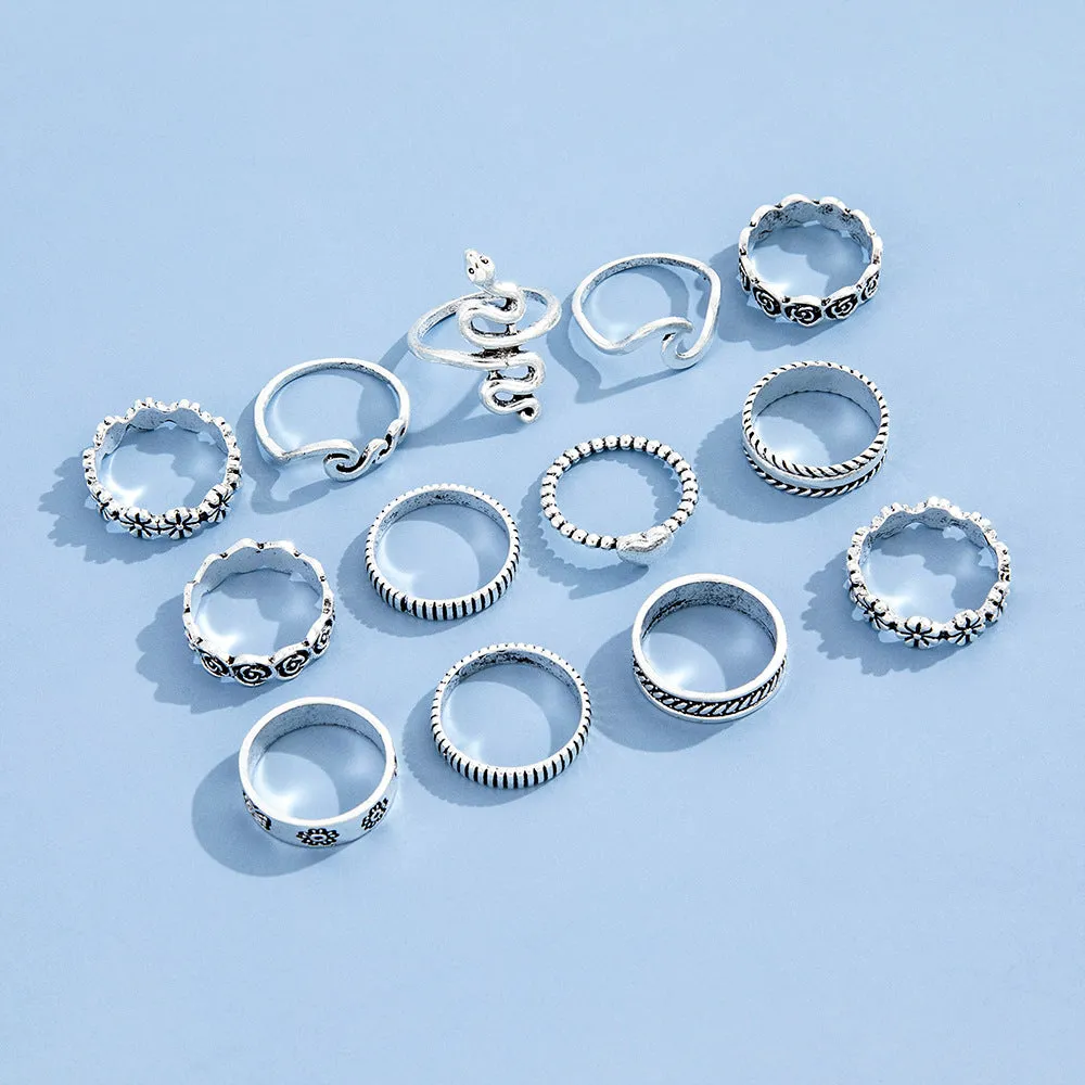 Call Me Pretty Ring Set sold by Empty Soda product image thumbnail 5