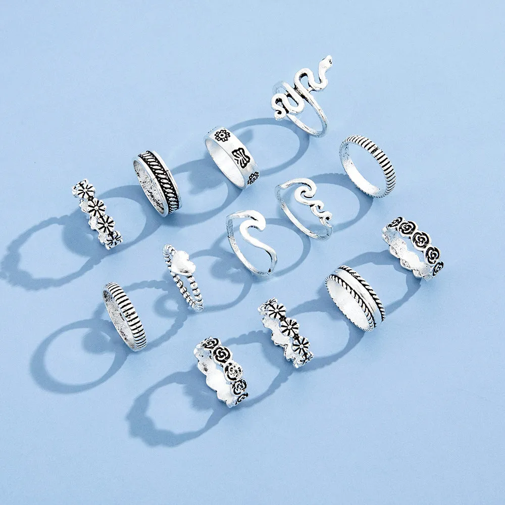 Call Me Pretty Ring Set sold by Empty Soda product image thumbnail 2