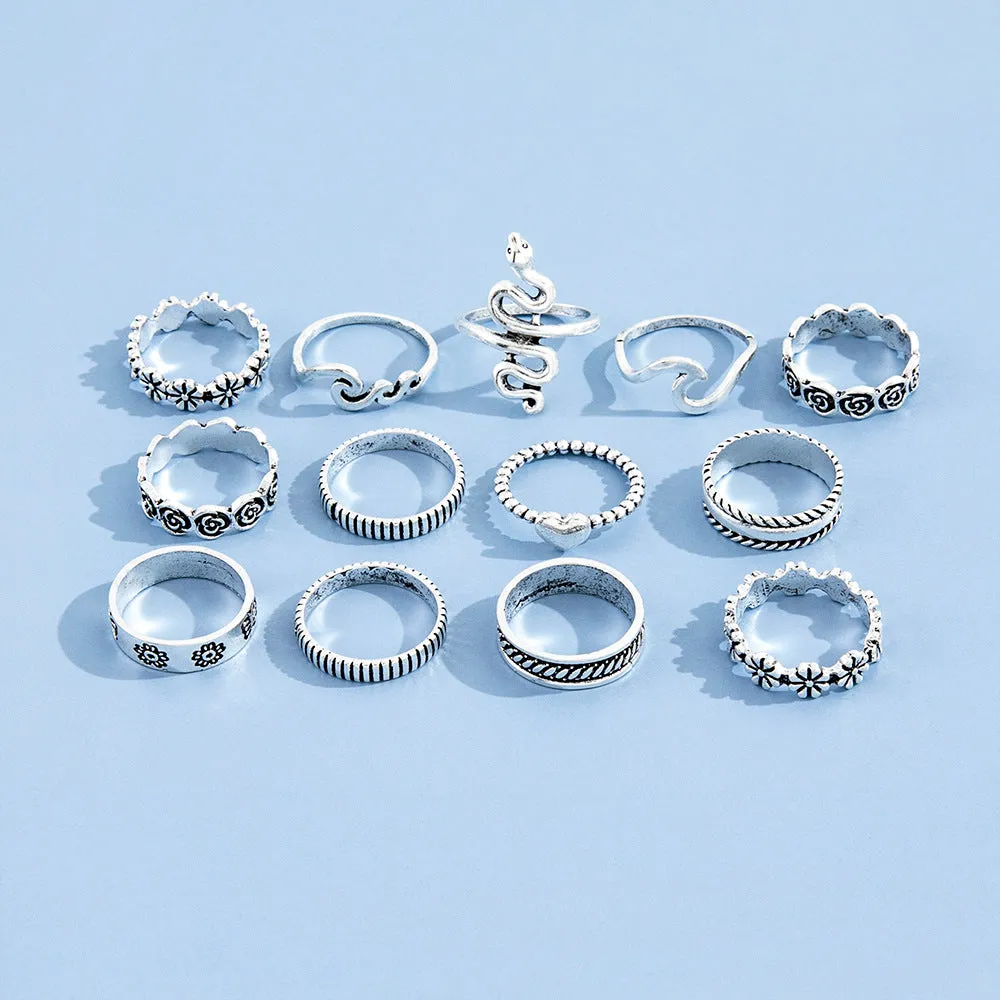 Call Me Pretty Ring Set sold by Empty Soda product image thumbnail 4