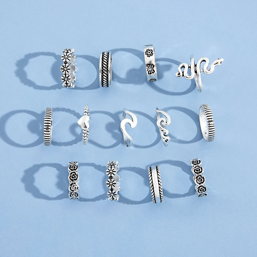 Call Me Pretty Ring Set sold by Empty Soda product image thumbnail 3