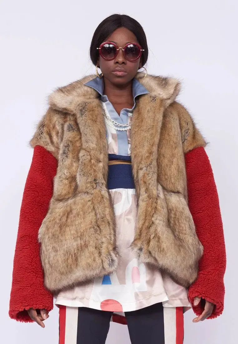 Acrux Vegan Fur Down Puffer sold by AlphaStyle product image thumbnail 3