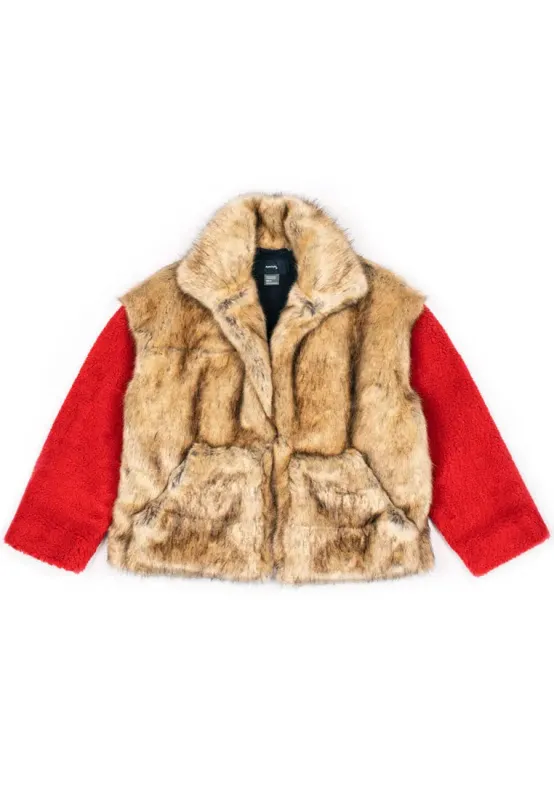 Acrux Vegan Fur Down Puffer sold by AlphaStyle