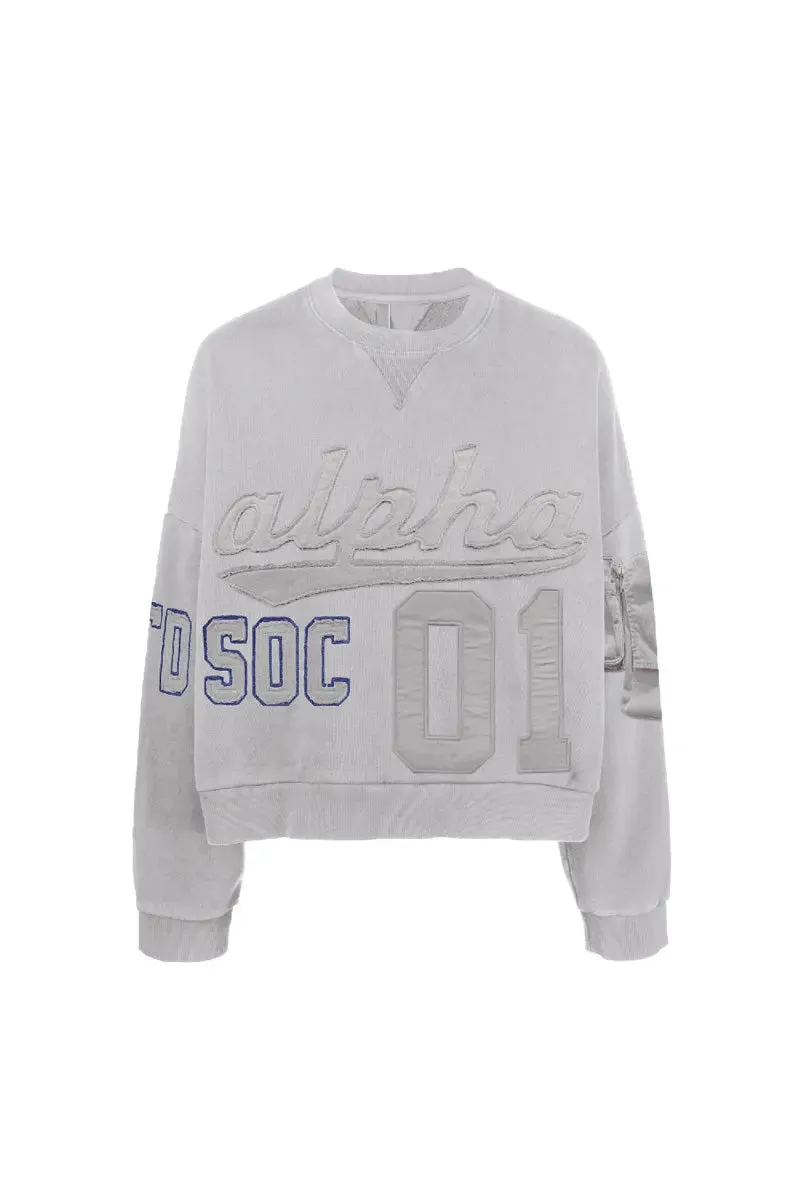 Mindy Wide Fit Sweatshirt sold by AlphaStyle product image thumbnail 5