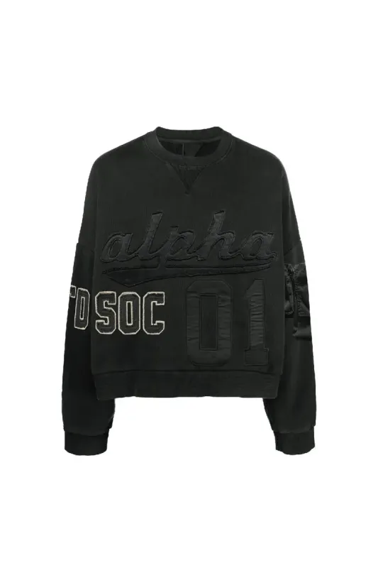 Mindy Wide Fit Sweatshirt sold by AlphaStyle