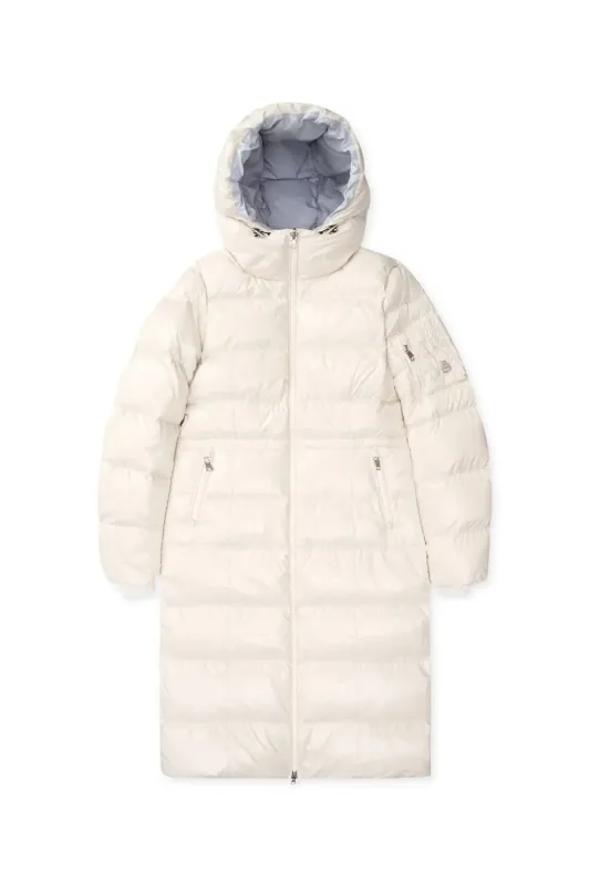 River Reversible Hooded Long Down Jacket [Women's] sold by AlphaStyle
