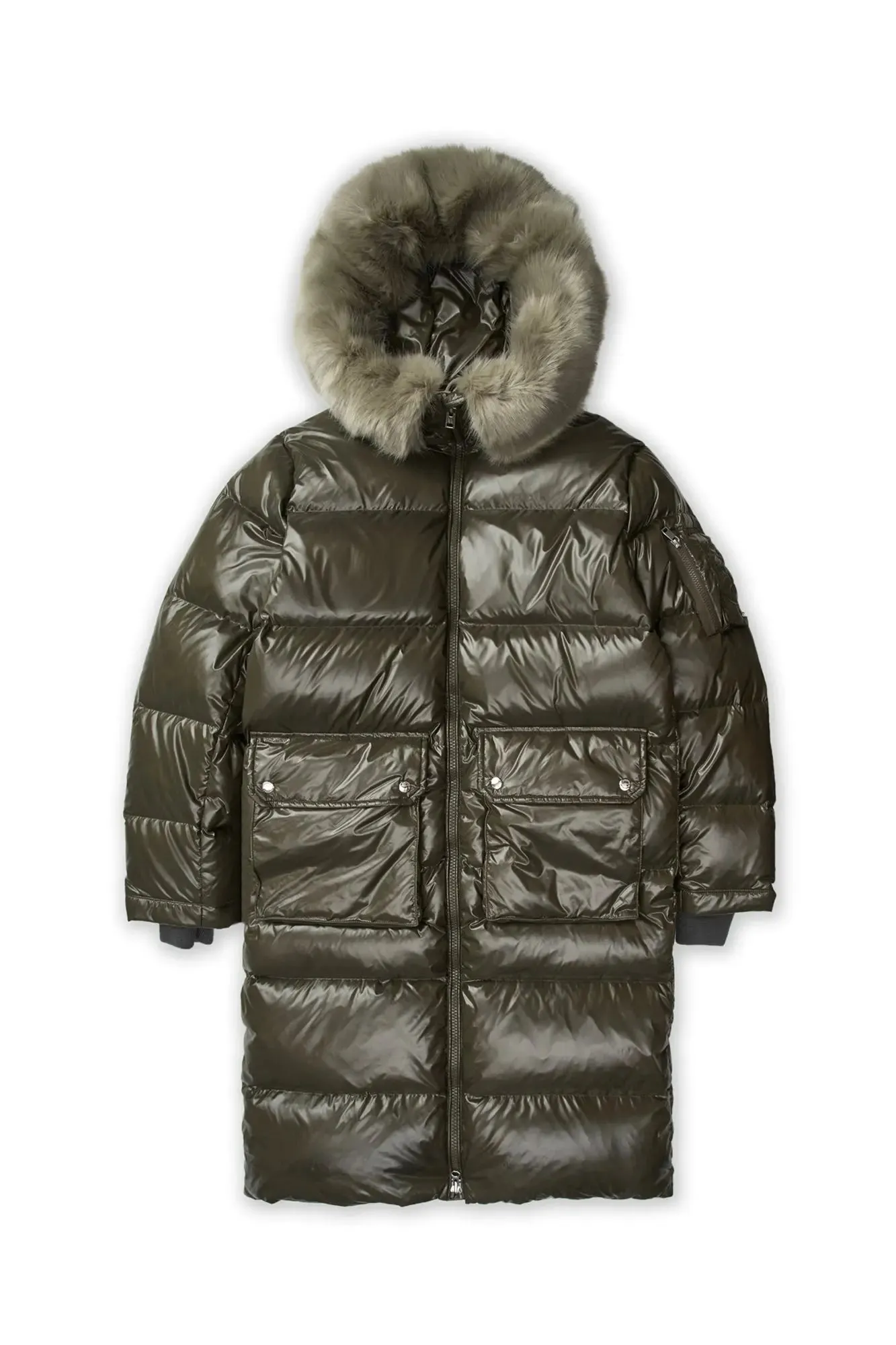 Aura Long Down Jacket sold by AlphaStyle