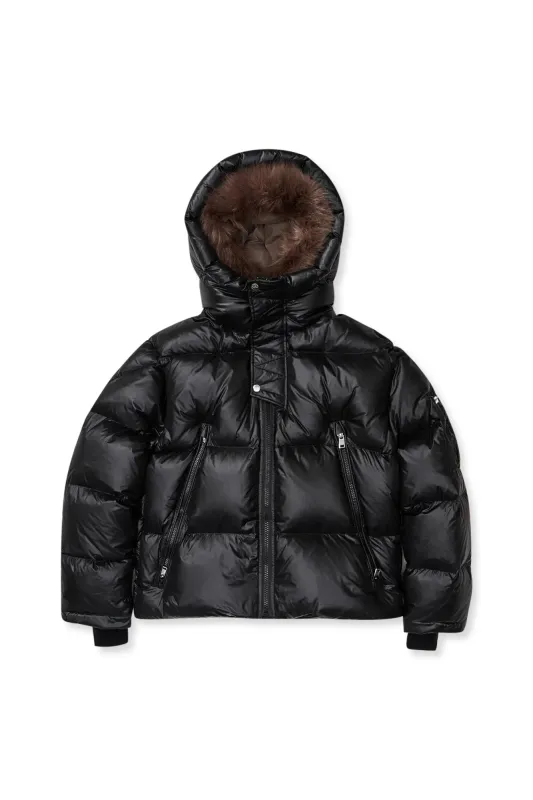 Fur Hooded Kudu Down Jacket sold by AlphaStyle