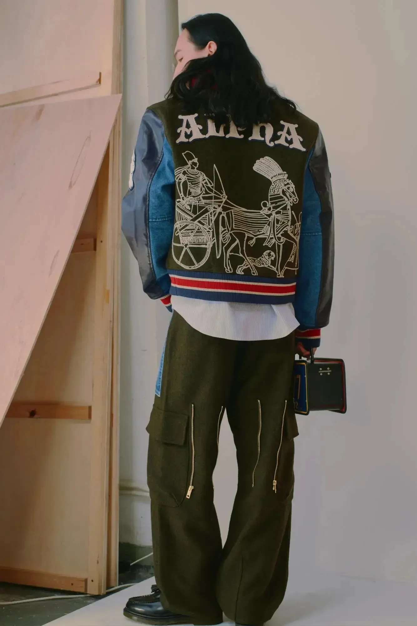 Tiffin Wool Tailored Pants sold by AlphaStyle product image thumbnail 4