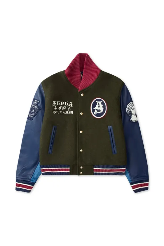 Amsden Wool Varsity Jacket sold by AlphaStyle