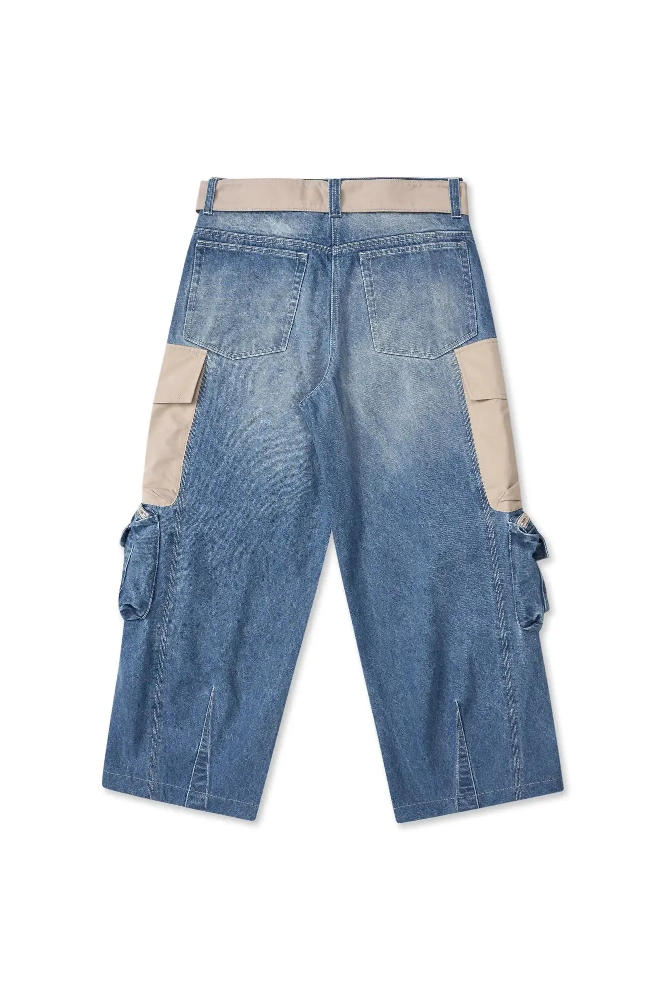 Lubec Wide Leg Belt Pants sold by AlphaStyle product image thumbnail 3
